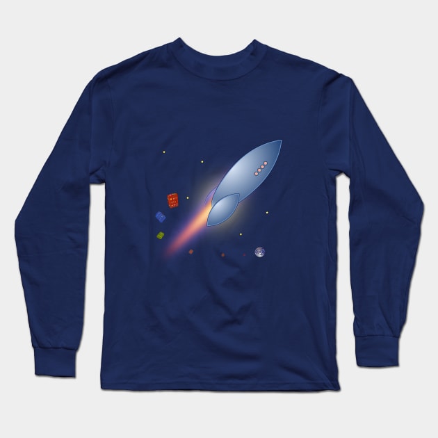 Packed My Bags for Outer Space Long Sleeve T-Shirt by vivachas